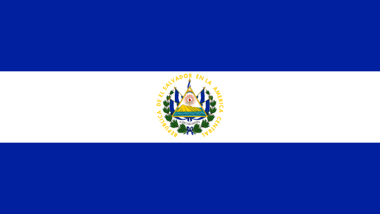 bandera de El Salvador